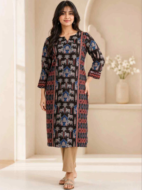 KALINI Women Ethnic Motifs Printed Indie Prints Kurta