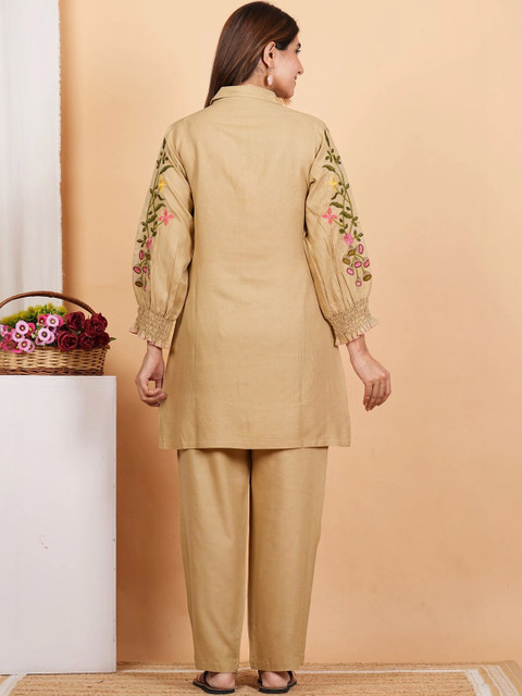 KALPARUN Embroidered Tunic with Trousers - Image 4