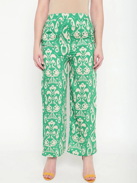 Sugathari Floral Printed Tunic with Palazzos - Image 5
