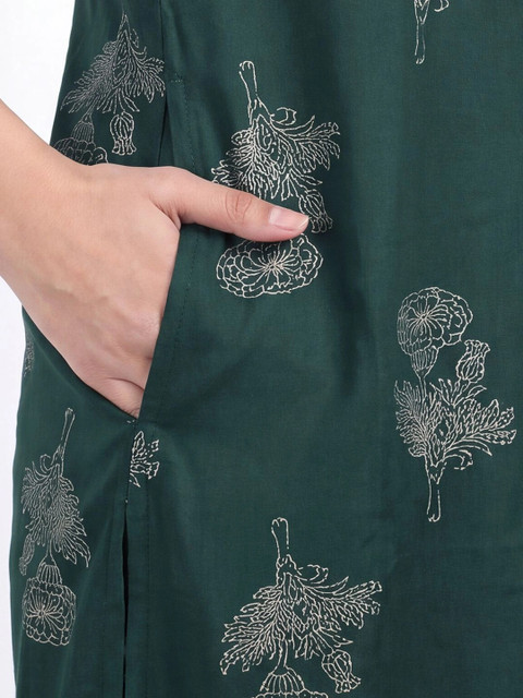 R&B Women Floral Printed Kurta - Image 6