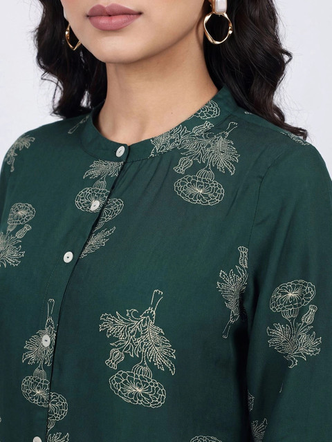 R&B Women Floral Printed Kurta - Image 5