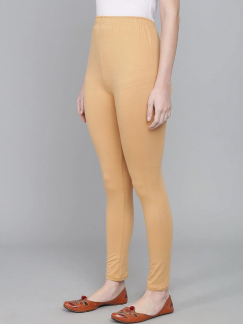 mannatt Cotton Mid-Rise Ankle Length Leggings - Image 2