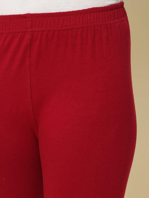 mannatt Cotton Mid-Rise Ankle Length Leggings - Image 4