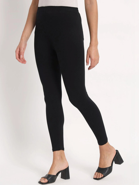 mannatt Cotton Mid-Rise Ankle Length Leggings - Image 6