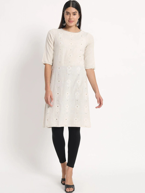 mannatt Cotton Mid-Rise Ankle Length Leggings - Image 7