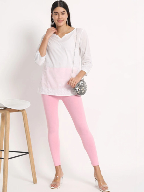 mannatt Cotton Mid-Rise Ankle Length Leggings - Image 5