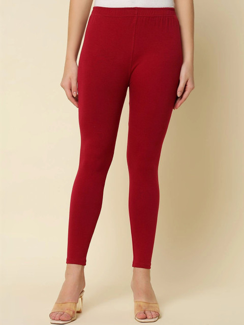 mannatt Cotton Mid-Rise Ankle Length Leggings - Image 3