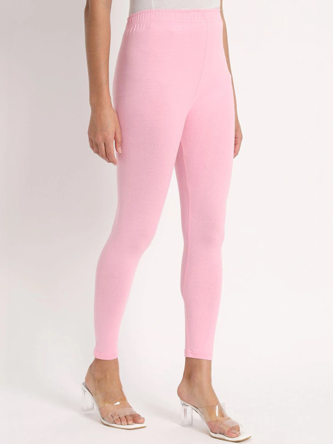 mannatt Cotton Mid-Rise Ankle Length Leggings