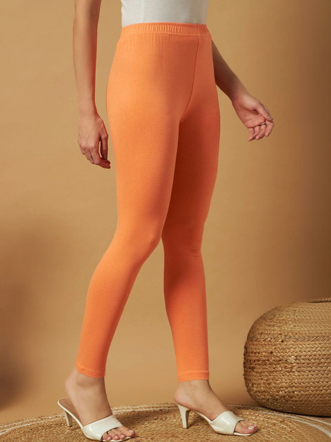 mannatt Cotton Mid-Rise Ankle Length Leggings - Image 3