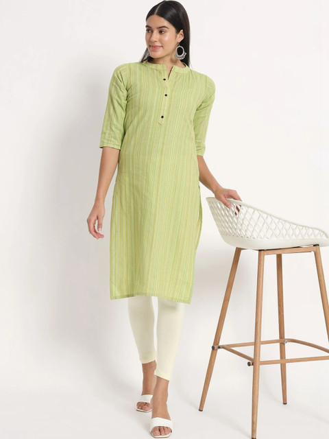 mannatt Cotton Mid-Rise Ankle Length Leggings - Image 5