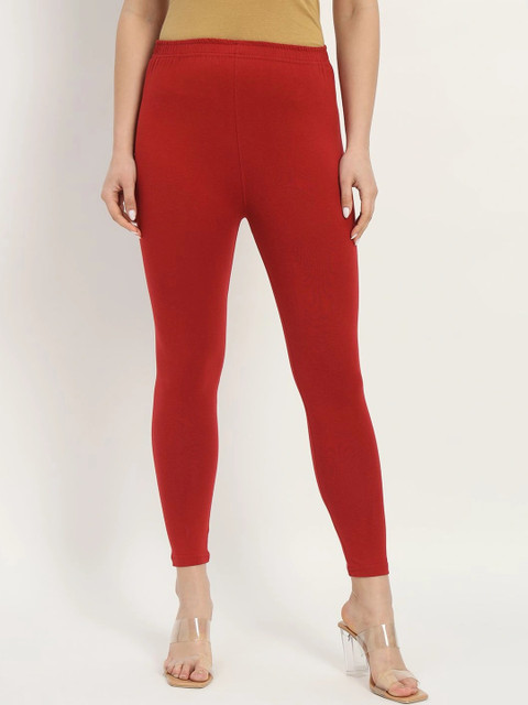 mannatt Cotton Mid-Rise Ankle Length Leggings - Image 3