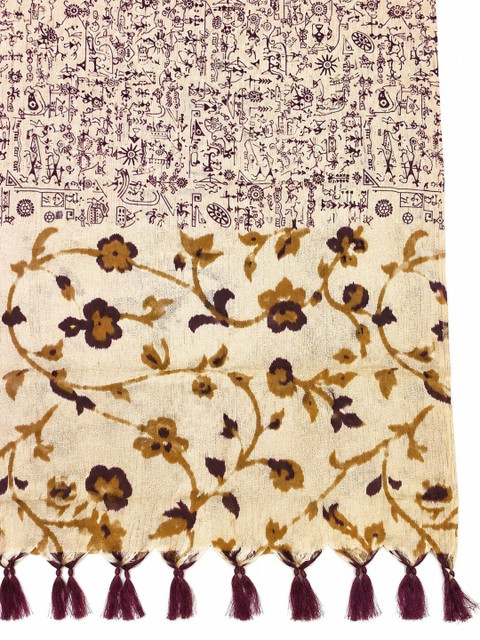 SAHINA DUPATTA Printed Art Silk Dupatta - Image 3