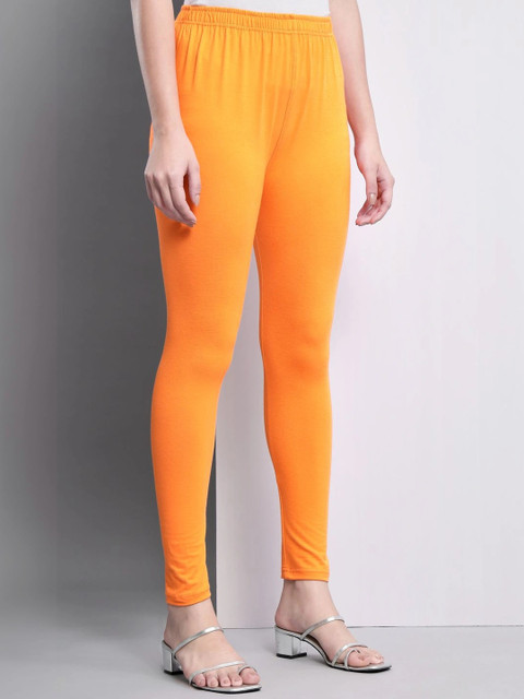 mannatt Cotton Mid-Rise Ankle Length Leggings