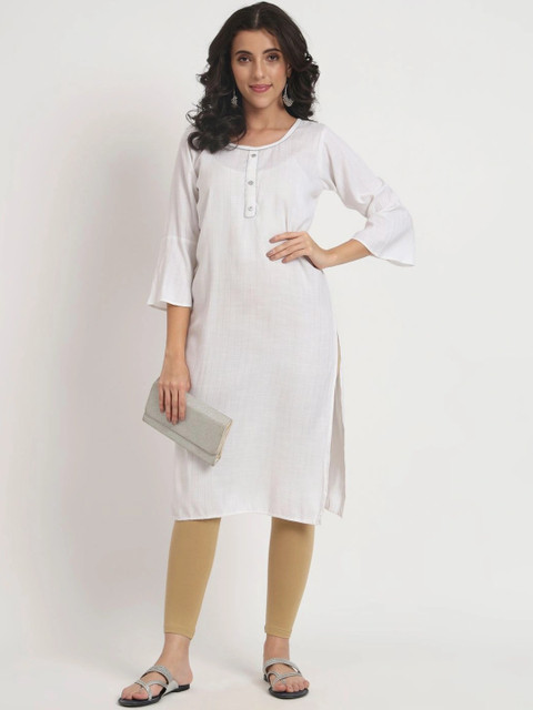 mannatt Cotton Mid-Rise Ankle Length Leggings - Image 5