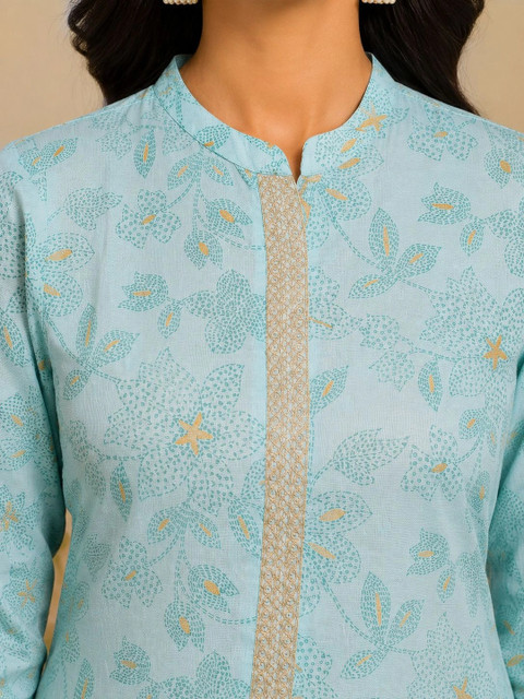Araaha Women Floral Printed Floral Kurta - Image 2