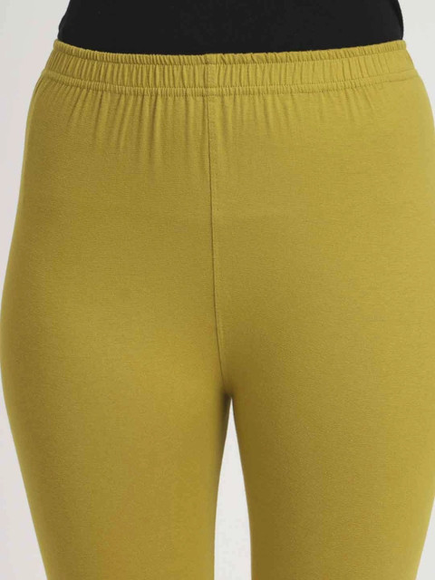 mannatt Cotton Mid-Rise Ankle Length Leggings - Image 4