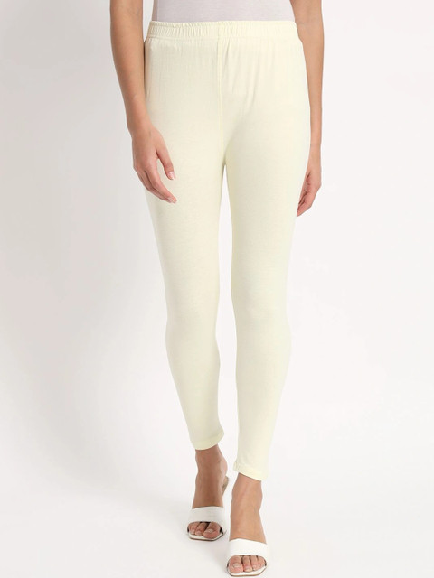 mannatt Cotton Mid-Rise Ankle Length Leggings