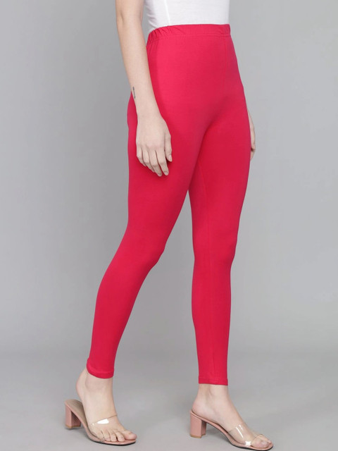 mannatt Cotton Mid-Rise Ankle Length Leggings - Image 3