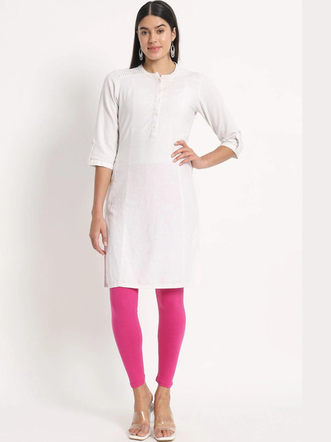 mannatt Cotton Mid-Rise Ankle Length Leggings - Image 7