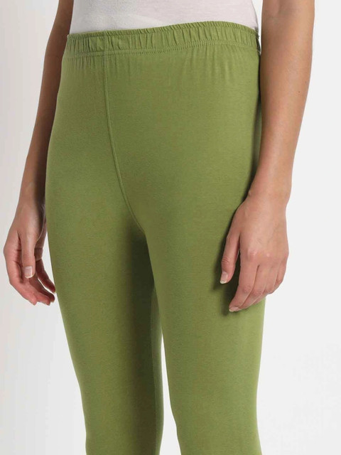 mannatt Cotton Mid-Rise Ankle Length Leggings - Image 4