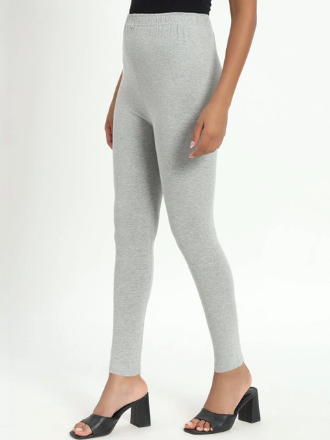 mannatt Cotton Mid-Rise Ankle Length Leggings