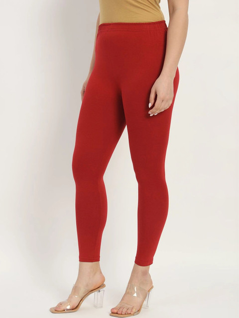 mannatt Cotton Mid-Rise Ankle Length Leggings - Image 6