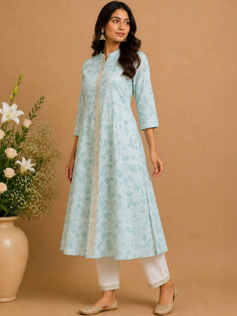 Araaha Women Floral Printed Floral Kurta - Image 4