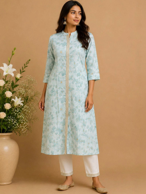 Araaha Women Floral Printed Floral Kurta