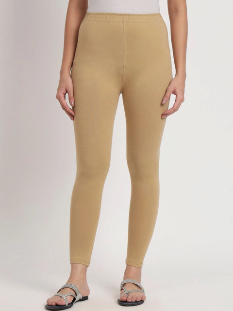 mannatt Cotton Mid-Rise Ankle Length Leggings