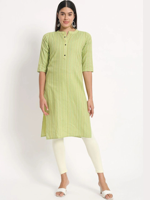 mannatt Cotton Mid-Rise Ankle Length Leggings - Image 7