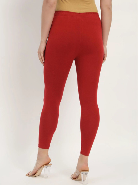 mannatt Cotton Mid-Rise Ankle Length Leggings - Image 2