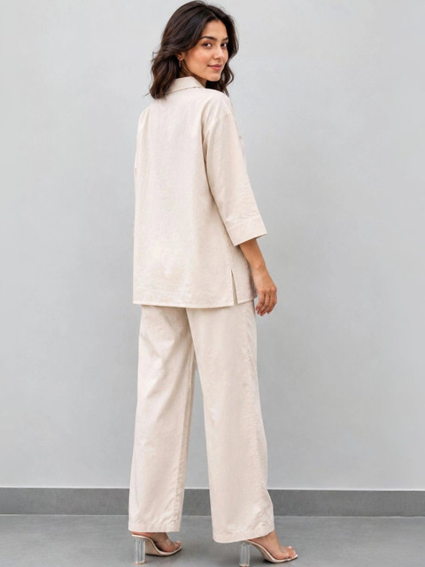 Z&ZENTLY Self Design Top with Trousers - Image 2