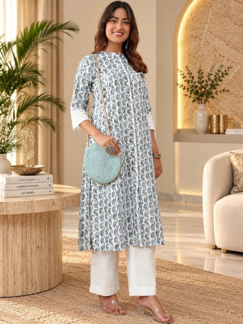 Anouk Women Paisley Printed Kurta