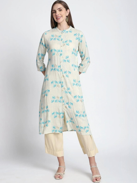 R&B Women Ethnic Motifs Printed Kurta