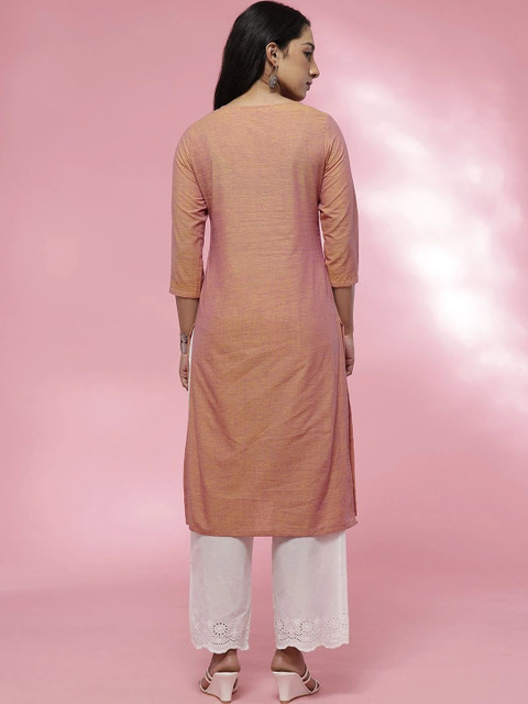 Alora Women Embroidered Thread Work Kurta - Image 6