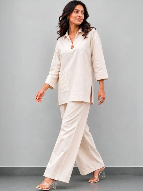 Z&ZENTLY Self Design Top with Trousers - Image 5