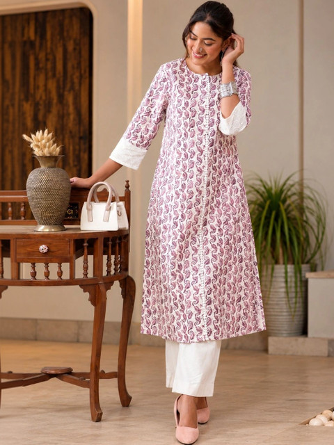 Anouk Women Paisley Printed Floral Kurta