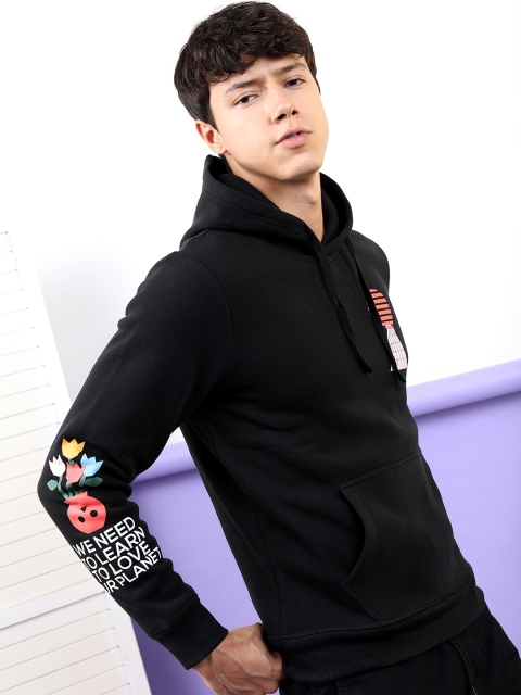 HIGHLANDER Men Black Hooded Sweatshirt - Image 6