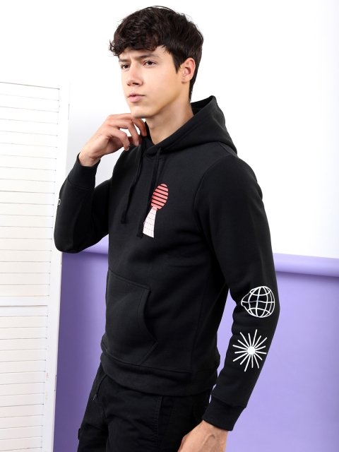 HIGHLANDER Men Black Hooded Sweatshirt - Image 4