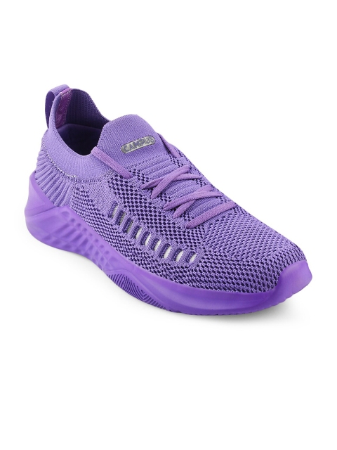 Campus Women Purple Mesh Running Shoes