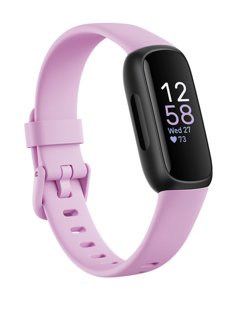 Fitbit Inspire 3 Fitness Tracker with Skin Temp. Heart Rate