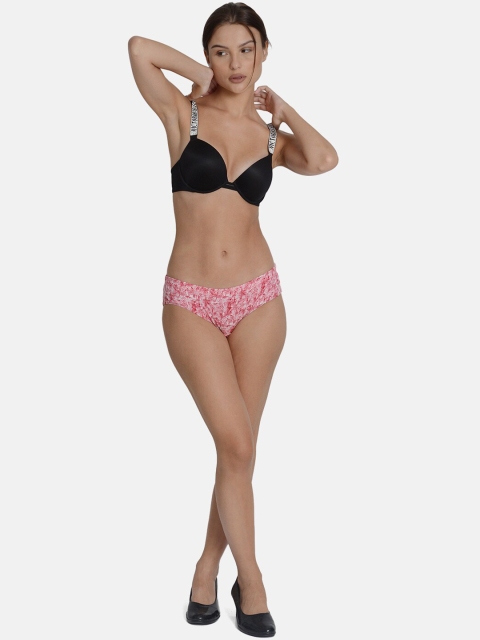 Leading Lady Women Pack of 3 Printed Cotton Mid-Rise Hipster Briefs HP-P-9051 - Image 6