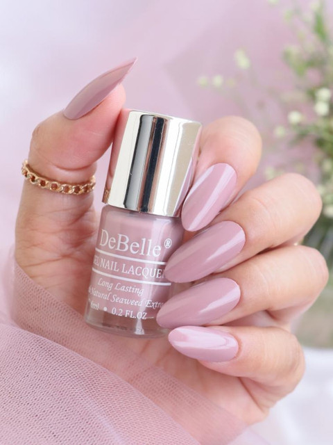 DeBelle Long Lasting Gel Nail Lacquer with Seaweed Extract - Blissful Elizabeth 6 ml