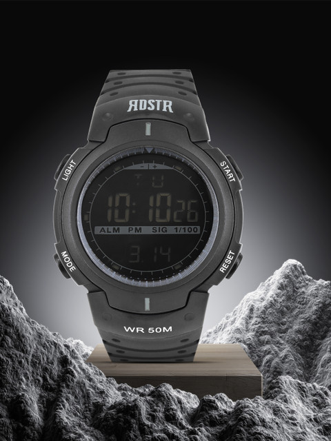 Roadster Unisex Black Digital Watch MFB-PN-OS-1613