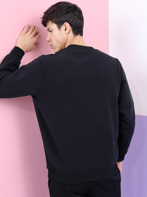 HIGHLANDER Men Black Printed Sweatshirt - Image 4