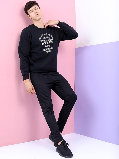 HIGHLANDER Men Black Printed Sweatshirt - Image 6