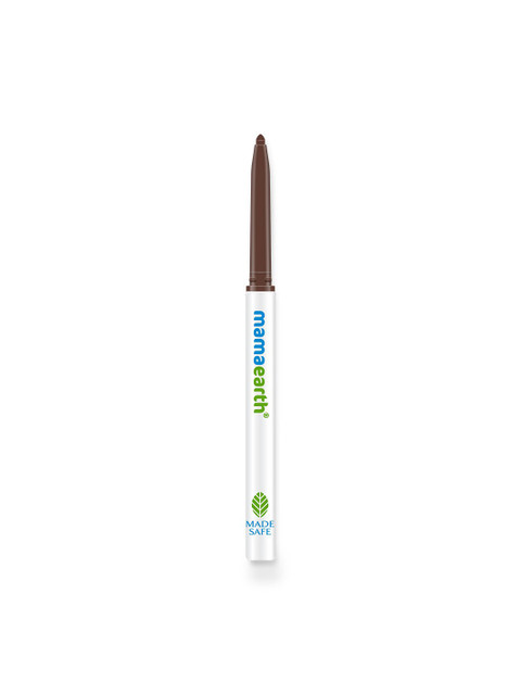 Mamaearth Long Stay Waterproof Colored Kajal - Woody Brown - 0.35 g