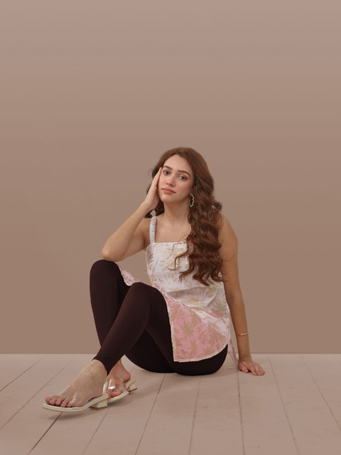 LYRA Women Brown Solid Ankle-Length Leggings - Image 5