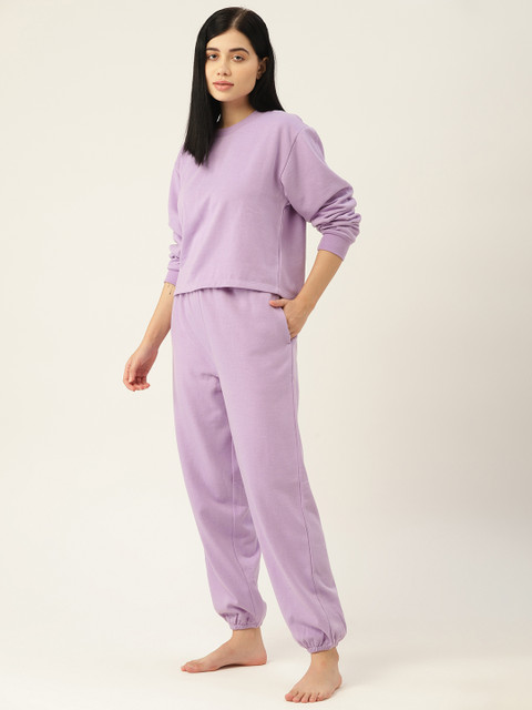 ETC Women Lavender Night suit - Image 5