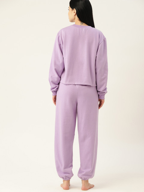 ETC Women Lavender Night suit - Image 6